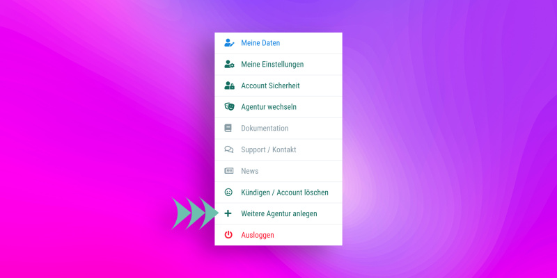 Noch einfacher neue Agenturen anlegen, Kleine Anpassung für mehr Komfort