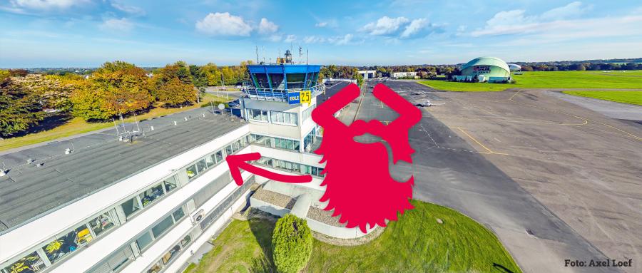 Unser Büro Direkt am Flughafen Essen/Mülheim • Standort